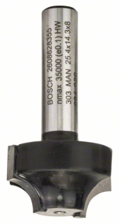 Profilová fréza s vodiacim ložiskom E R=6,3mm Bosch 2608628355