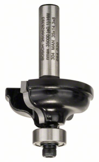 Profilová fréza s vodiacim ložiskom A R=4,8mm Bosch 2608628393