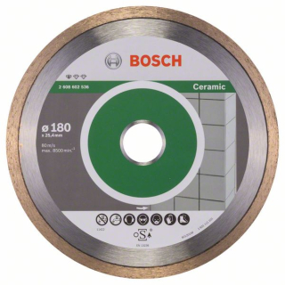 Bosch Diamantový rezací kotúč Standard for Ceramic 180 x 25,40 x 1,6 x 7 mm 1ks 2608602536
