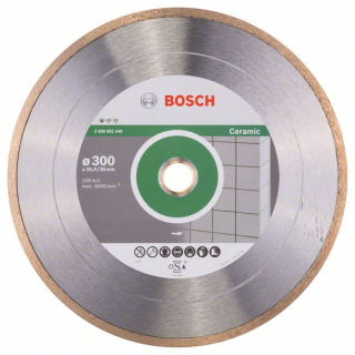 Bosch Diamantový rezací kotúč Standard for Ceramic 300 x 30+25,40 x 2 x 7 mm 1ks 2608602540
