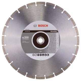 Bosch Diamantový rezací kotúč Standard for Abrasive 350 x 20/25,40 x 2,8 x 10 mm 1ks 2608602621