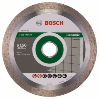 Bosch Diamantový rezací kotúč Best for Ceramic 150 x 22,23 x 1,9 x 10 mm 1ks 2608602632