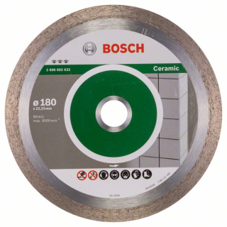 Bosch Diamantový rezací kotúč Best for Ceramic 180 x 22,23 x 2,2 x 10 mm 1ks 2608602633