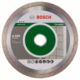 Bosch Diamantový rezací kotúč Best for Ceramic 180 x 25,40 x 2,2 x 10 mm 1ks 2608602635