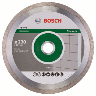 Bosch Diamantový rezací kotúč Best for Ceramic 230 x 25,40 x 2,4 x 10 mm 1ks 2608602637