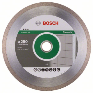 Bosch Diamantový rezací kotúč Best for Ceramic 250 x 30/25,40 x 2,4 x 10 mm 1ks 2608602638