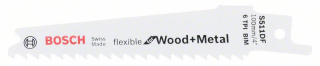 Bosch Pílový list do chvostovej píly S 511 DF Flexible for Wood and Metal 2ks 2608657722