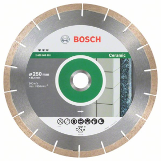 Bosch Diamantový rezací kotúč Best for Ceramic and Stone 250 x 25,40 x 1,8 x 10 mm 1ks 2608603601