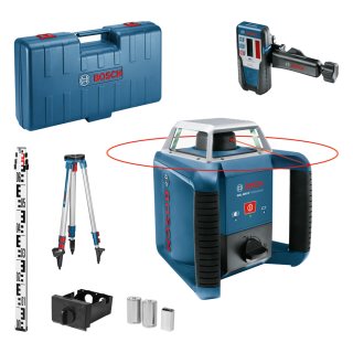 Rotačný laser Bosch GRL 400 H + BT152 + GR2400 06159940JY