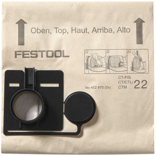 Festool Filtračné vrecko FIS-CT 22/5 452970