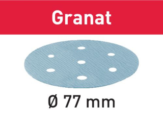 Festool Brúsny kotúč STF D77/6 P80 GR/50 Granat 497405