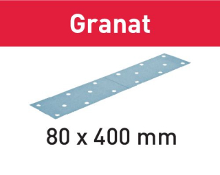 Festool Brúsny pruh STF 80x400 P80 GR/50 Granat 497159