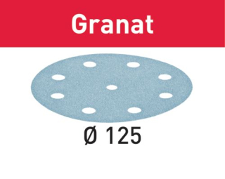 Festool Brúsny kotúč STF D125/8 P320 GR/100 Granat 497175