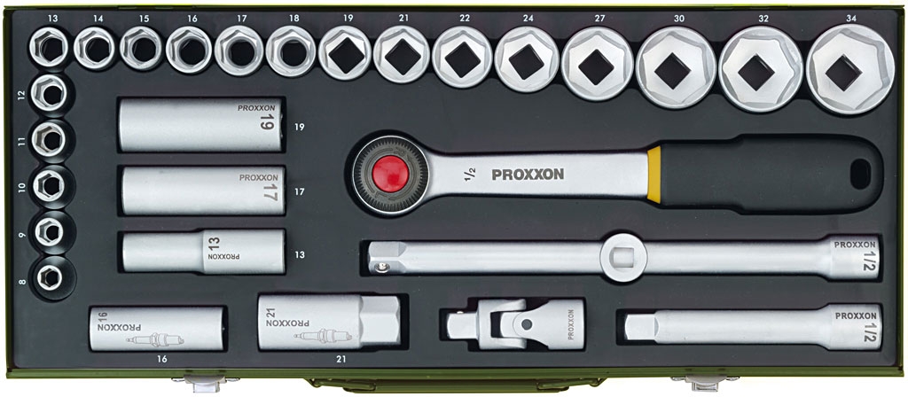 Sada nástrčných kľúčov Proxxon 1/2 29-dielna 23000