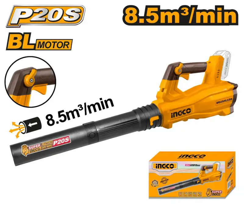 INGCO Aku záhradný fukár CABLI20428 INGCO AKU 20V P20S INDUSTRIAL (bez aku) 1538620428