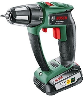 Aku príklepový vŕtací skrutkovač Bosch PSB 18 LI-2 Ergonomic (1x aku) 06039B0300