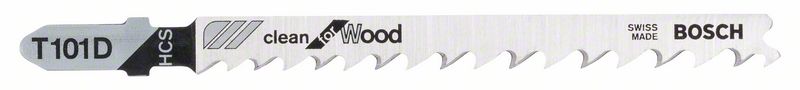 Bosch Pílový list do priamočiarej píly T 101 D Clean for Wood 3ks 2608630558