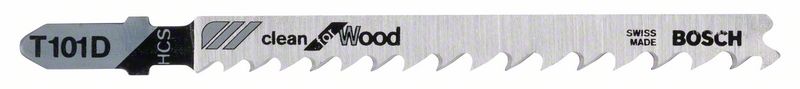 Bosch Pílový list do priamočiarej píly T 101 D Clean for Wood 100ks 2608637877