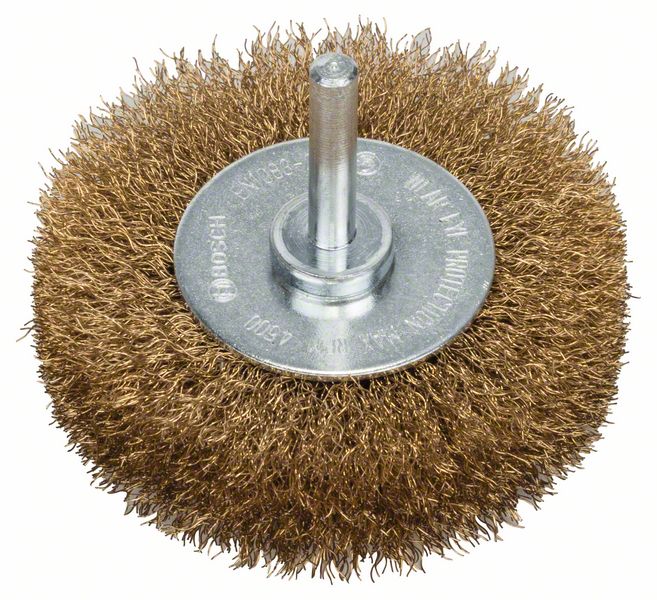 Bosch Drôtené koleso vlnité 75 x 0,2 mm, potiahnuté mosadzou 75 mm, 0,2 mm, 16 mm 1ks 2608622054