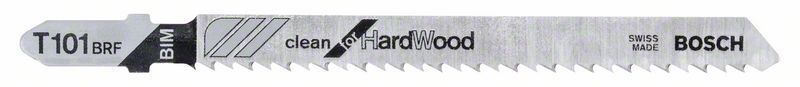 Bosch Pílový list do priamočiarych píl T 101 BRF Clean for Hard Wood 5ks 2608634235