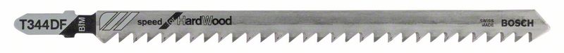 Bosch Pílový list do priamočiarych píl T 344 DF Speed for Hard Wood 5ks 2608634243