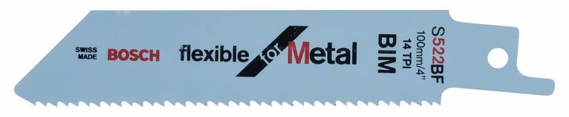 Bosch Pílový list do chvostovej píly S 522 BF Flexible for Metal 5ks 2608656011