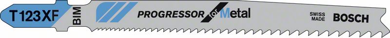 Bosch Pílový list do priamočiarych píl T 123 XF Progressor for Metal 3ks 2608638472