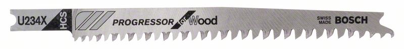 Bosch Pílový list do priamočiarych píl U 234 X Progressor for Wood 3ks 2608633525