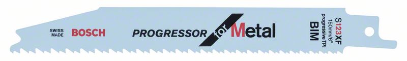 Bosch Pílový list do chvostovej píly S 123 XF Progressor for Metal 2ks 2608654401