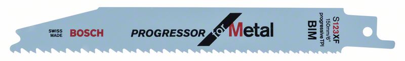 Bosch Pílový list do chvostovej píly S 123 XF Progressor for Metal 100ks 2608654416