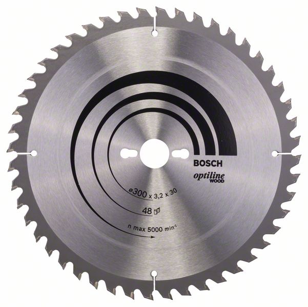 Bosch Pílový kotúč Optiline Wood 300 x 30 x 3,2 mm, 48 1ks 2608640672