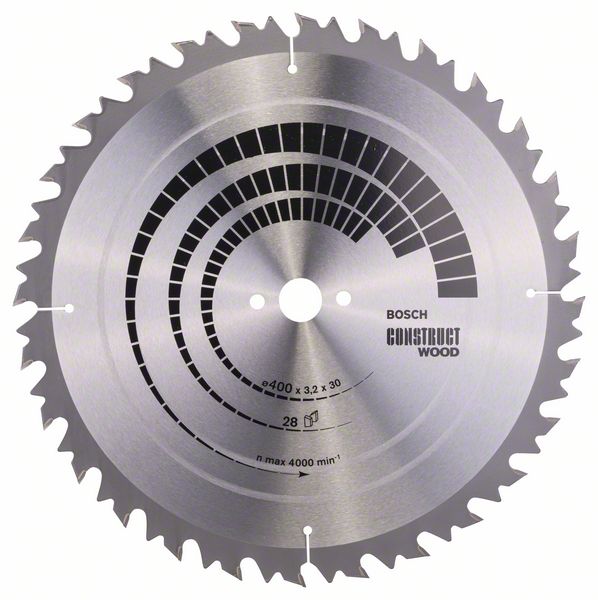 Bosch Pílový kotúč Construct Wood 400 x 30 x 3,2 mm; 28 1ks 2608640703