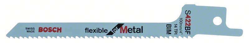 Bosch Pílový list do chvostovej píly S 422 BF Flexible for Metal 5ks 2608656253