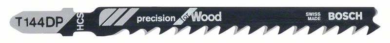 Bosch Pílový list do priamočiarych píl T 144 DP Precision for Wood 25ks 2608633A39