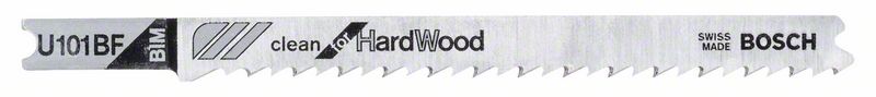 Bosch Pílový list do priamočiarych píl U 101 BF Clean for Hard Wood 3ks 2608636236