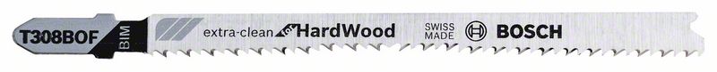 Bosch Pílový list do priamočiarej píly T 308 BOF Extraclean for Hard Wood 3ks 2608636639