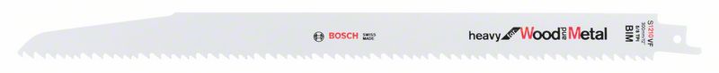Bosch Pílový list do chvostovej píly S 1210 VF Heavy for Wood and Metal 5ks 2608657612