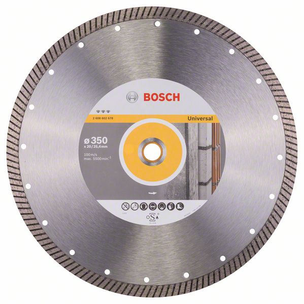 DIA kotúč uni 350x20/25,4 mm Best for Universal Turbo 2608602678