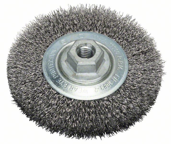Bosch Drôtené koleso vlnité 115, oceľ 115 mm, 0,3 mm, M14 1ks 2608622100