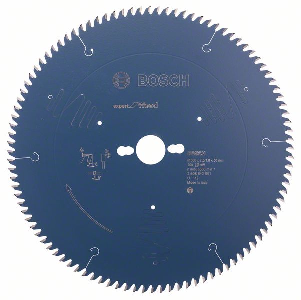 Bosch Pílový kotúč Expert for Wood 300 x 30 x 2,5 mm, 100 1ks 2608642501