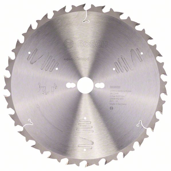 Bosch Pílový kotúč Expert for Wood 300 x 30 x 3,2 mm, 26 1ks 2608642503