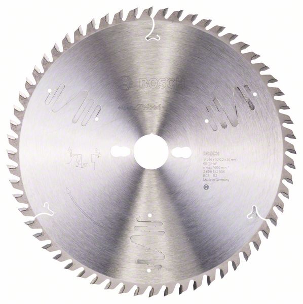 Bosch Pílový kotúč Expert for Wood 250 x 30 x 3,2 mm, 60 1ks 2608642506