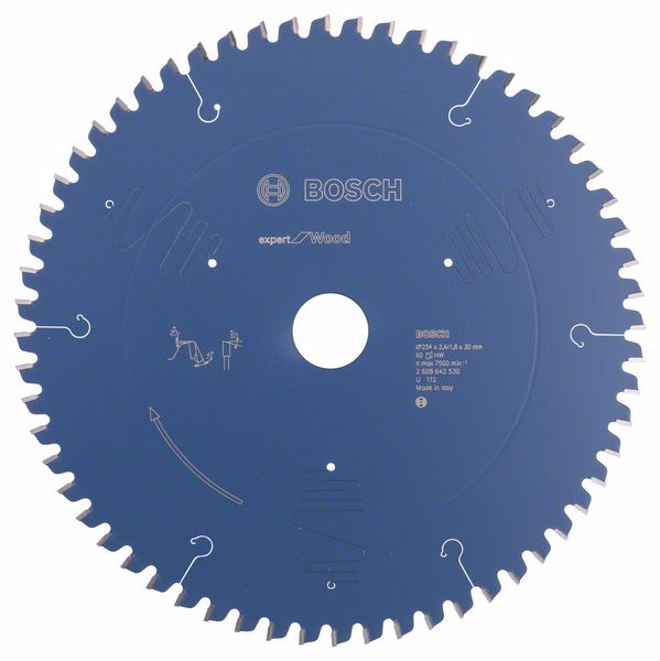Bosch Pílový kotúč Expert for Wood 254 x 30 x 2,4 mm, 60 1ks 2608642530