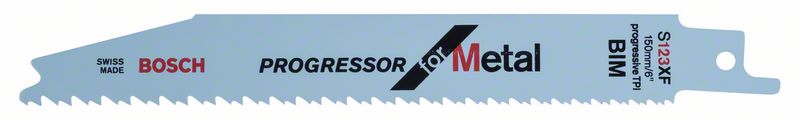 Bosch Pílový list do chvostovej píly S 123 XF Progressor for Metal 25ks 2608657937
