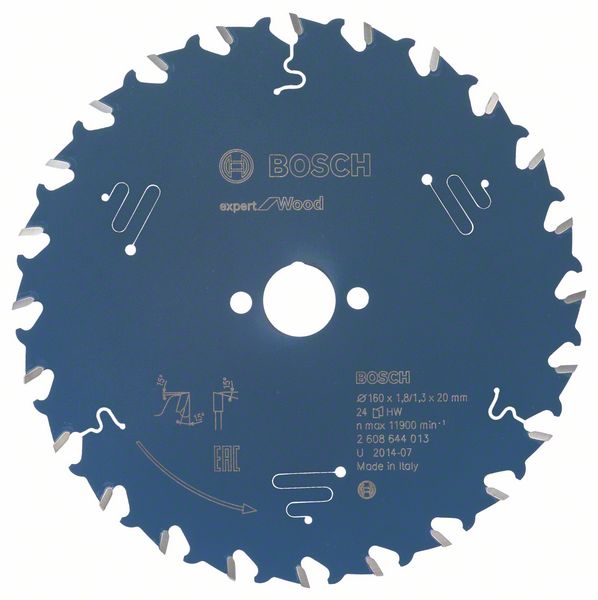 Bosch Pílový kotúč Expert for Wood 160 x 20 x 1,8 mm, 24 1ks 2608644013