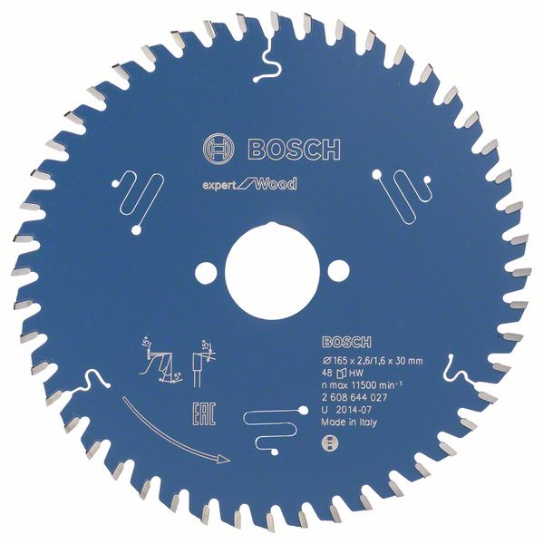 Bosch Pílový kotúč Expert for Wood 165 x 30 x 2,6 mm, 48 1ks 2608644027