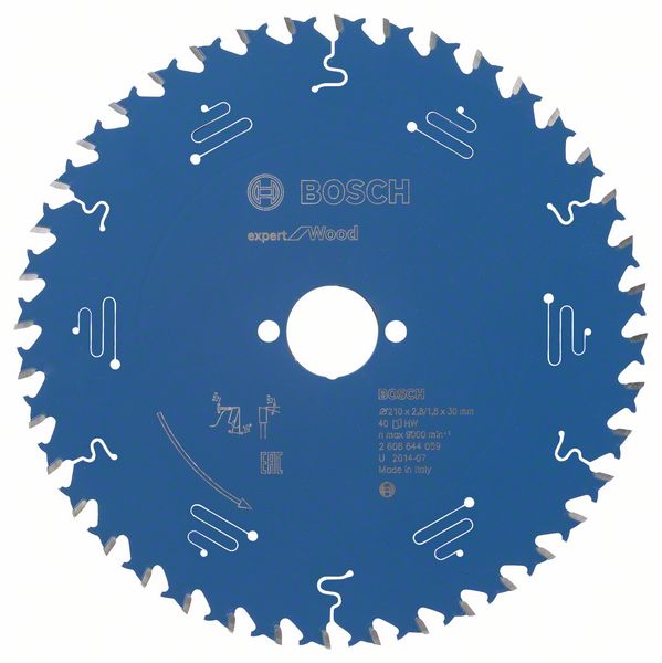 Bosch Pílový kotúč Expert for Wood 210 x 30 x 2,8 mm, 40 1ks 2608644059