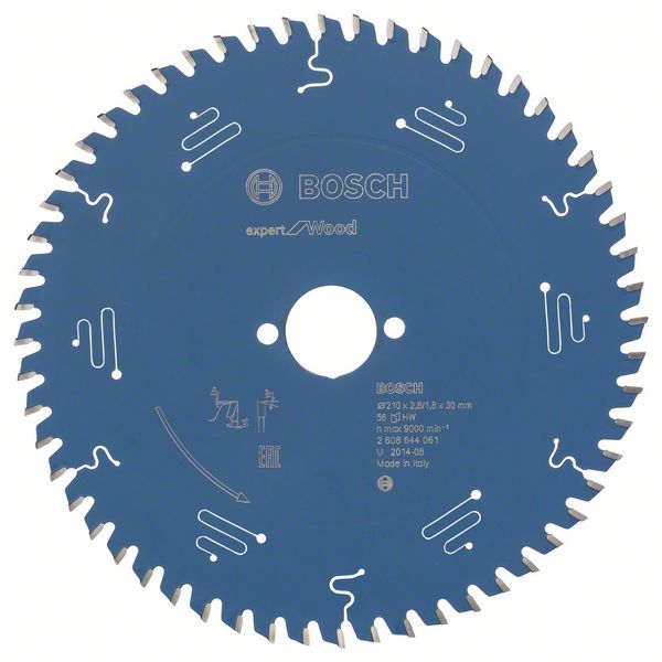 Bosch Pílový kotúč Expert for Wood 210 x 30 x 2,8 mm, 56 1ks 2608644061