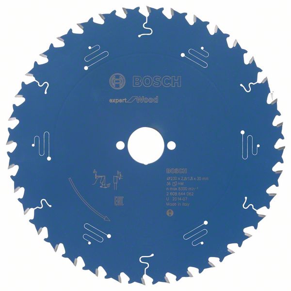 Bosch Pílový kotúč Expert for Wood 230 x 30 x 2,8 mm, 36 1ks 2608644062