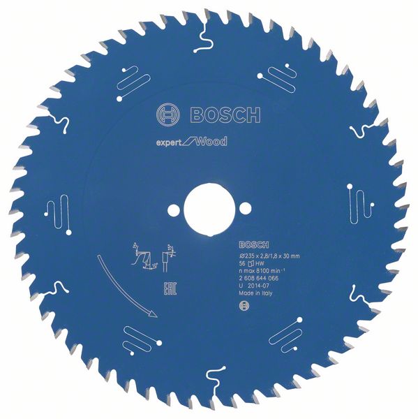 Bosch Pílový kotúč Expert for Wood 235 x 30 x 2,8 mm, 56 1ks 2608644066